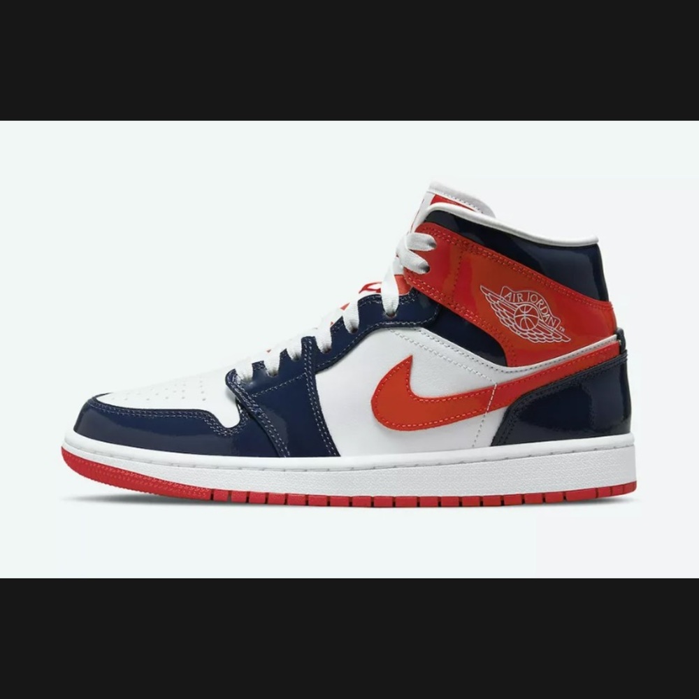 Nike Air Jordan 1 Mid SE "USA" Women's Size 6 DJ5984-400